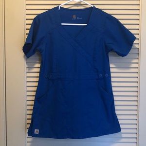 Royal Blue Scrub Set